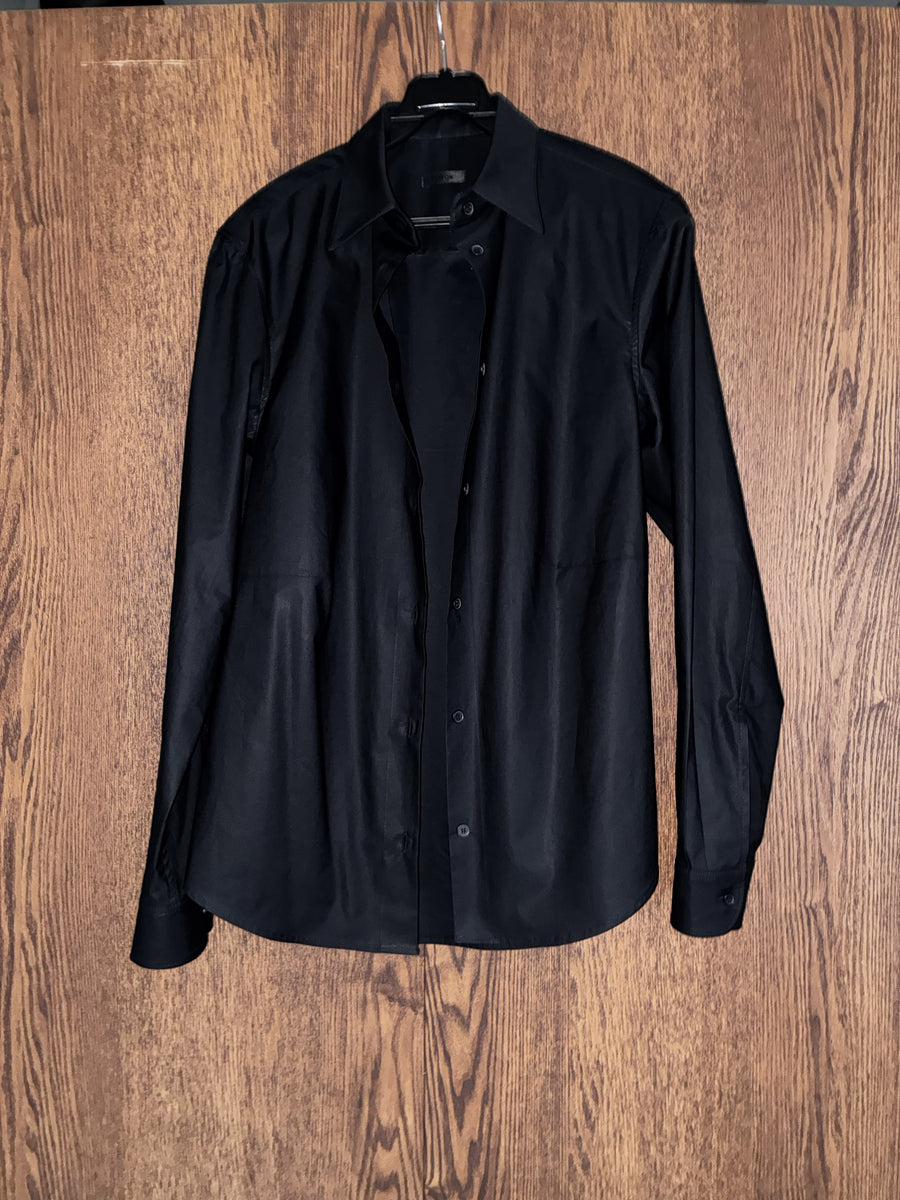 IN-SHAPE DART SHIRT black
