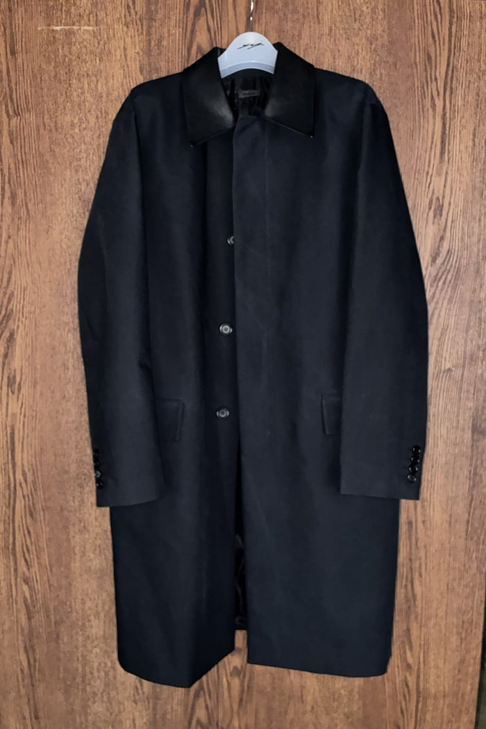 PARIS-TEXAS MAC COAT black